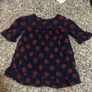 GAP Toddler Navy and Red Dress